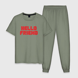 Мужская пижама Hello Friend