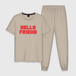 Мужская пижама Hello Friend