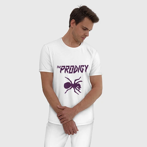 Мужская пижама The Prodigy: Ant / Белый – фото 3