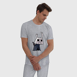 Пижама хлопковая мужская Hollow Knight, цвет: меланж — фото 2