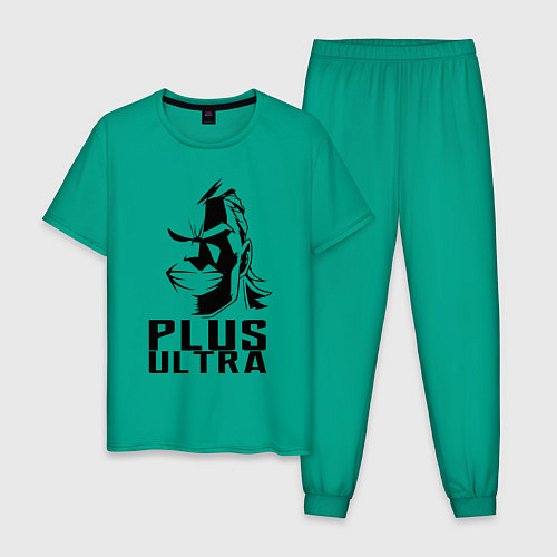 Мужская пижама Plus Ultra - My Hero Academia / Зеленый – фото 1