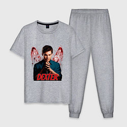 Мужская пижама Dexter: Blooded wings