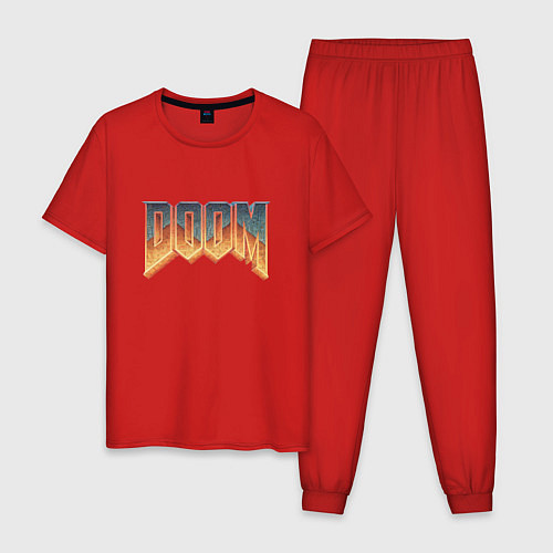 Мужская пижама DOOM / Красный – фото 1