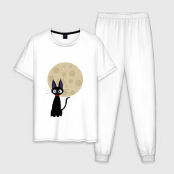 Мужская пижама Лунный кот