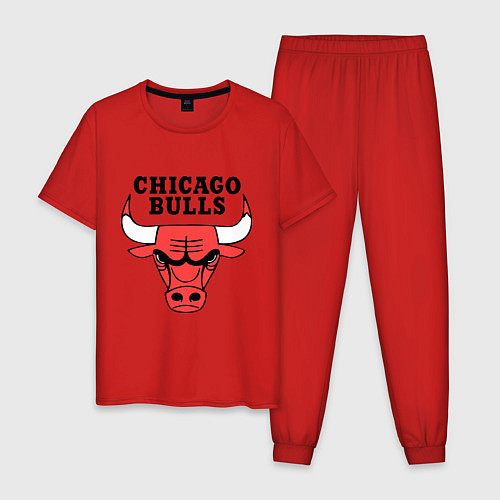 Мужская пижама Chicago Bulls / Красный – фото 1