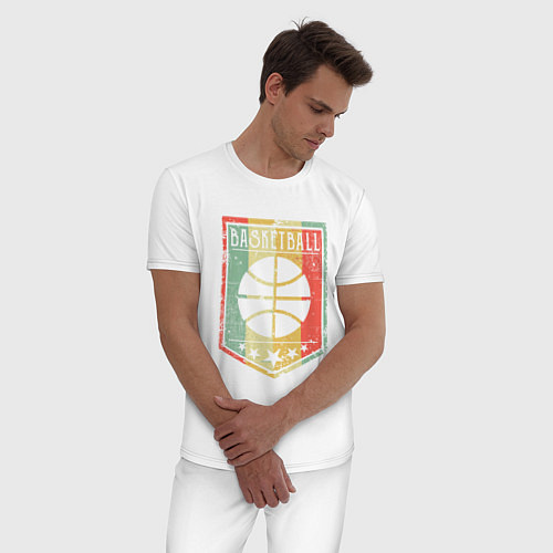Мужская пижама Basketball Star / Белый – фото 3