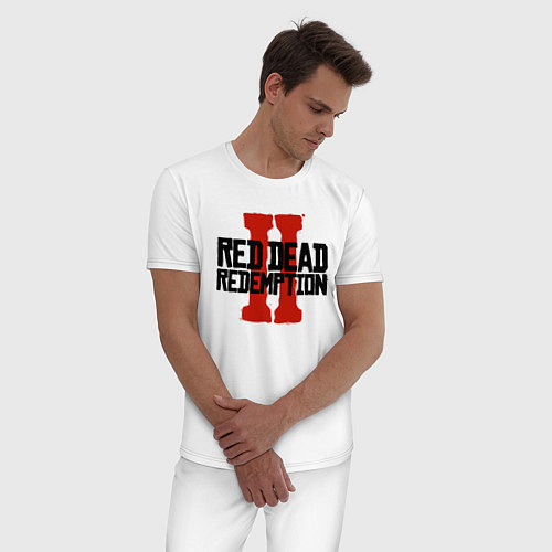 Мужская пижама RDR II / Белый – фото 3