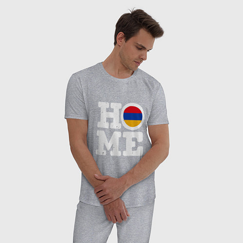 Мужская пижама Армения - Дом / Меланж – фото 3
