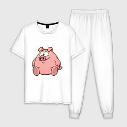 Мужская пижама Свинка