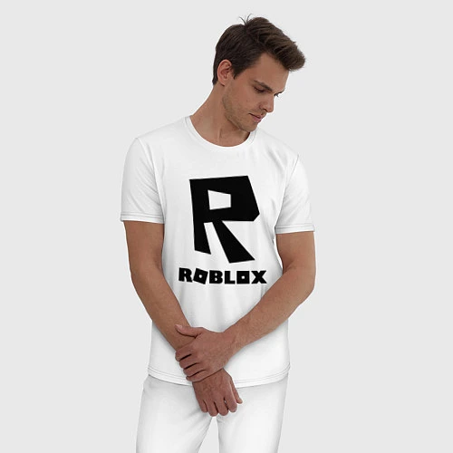 Мужская пижама ROBLOX / Белый – фото 3