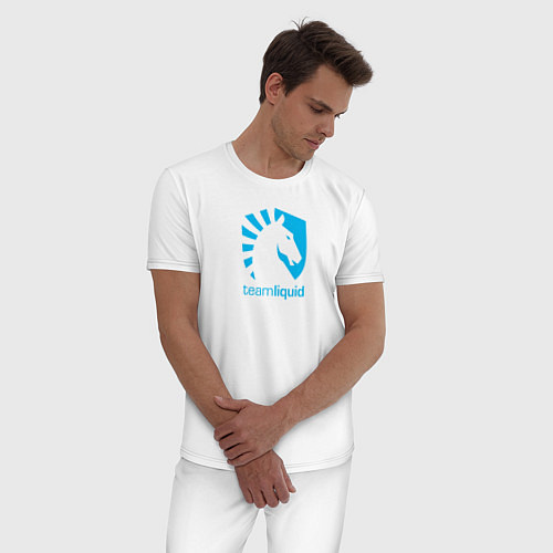 Мужская пижама TEAM LIQUID / Белый – фото 3
