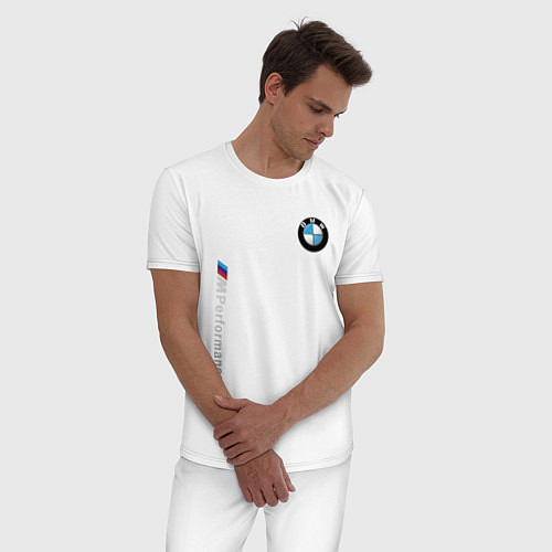Мужская пижама BMW M PREFORMANCE / Белый – фото 3