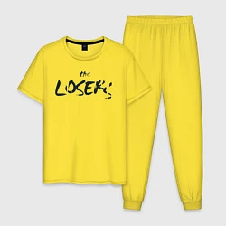 Пижама хлопковая мужская The Losers, цвет: желтый