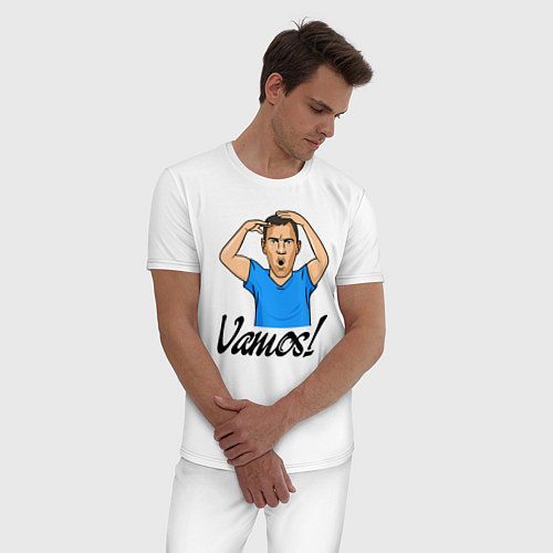 Мужская пижама Дзюба Vamos FCZP / Белый – фото 3