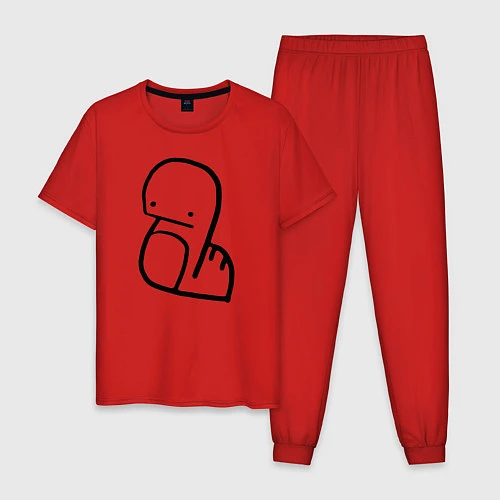 Мужская пижама Stray Kids / Красный – фото 1