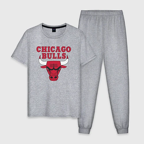 Мужская пижама CHICAGO BULLS / Меланж – фото 1