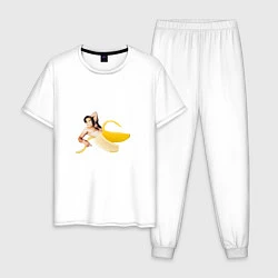 Мужская пижама Николас Кейдж в банане