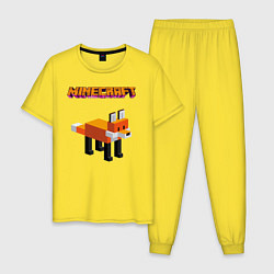 Мужская пижама Minecraft - лиса