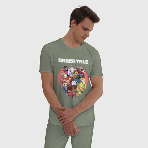 Мужская пижама UNDERTALE / Авокадо – фото 3