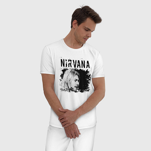 Мужская пижама NIRVANA / Белый – фото 3