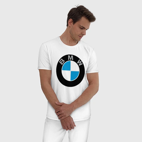 Мужская пижама BMW / Белый – фото 3