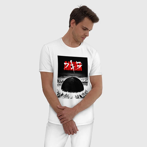 Мужская пижама AKIRA / Белый – фото 3