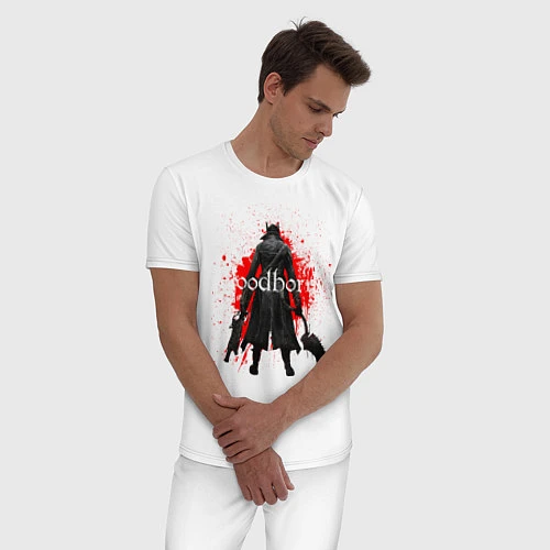 Мужская пижама Bloodborne / Белый – фото 3
