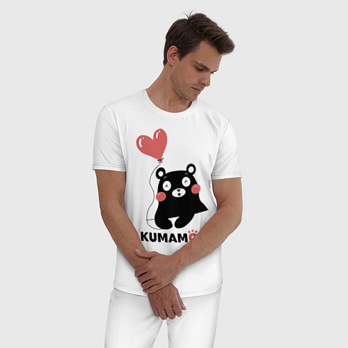 Мужская пижама Kumamon / Белый – фото 3