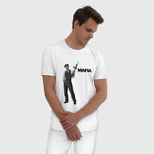 Мужская пижама MAFIA 1 / Белый – фото 3
