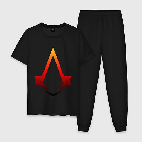 Мужская пижама Assassins Creed / Черный – фото 1