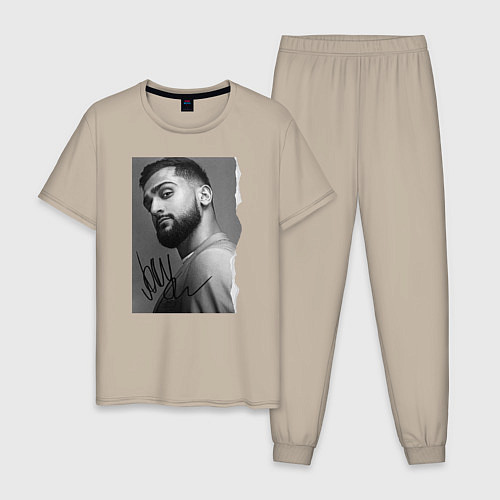 Мужская пижама Jony / Миндальный – фото 1