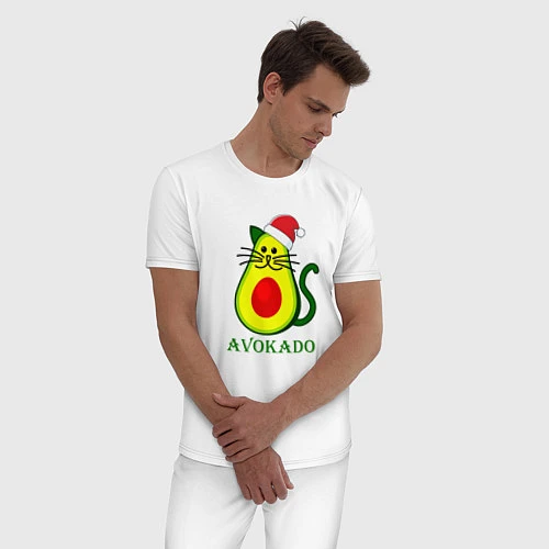 Мужская пижама Avokado / Белый – фото 3