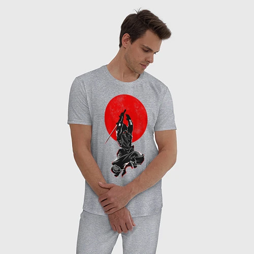 Мужская пижама Samurai / Меланж – фото 3