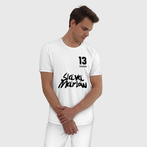 Мужская пижама Slava Marlow / Белый – фото 3