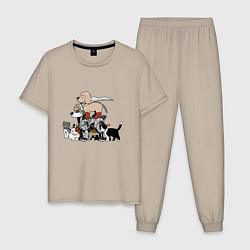 Мужская пижама One Punch Man