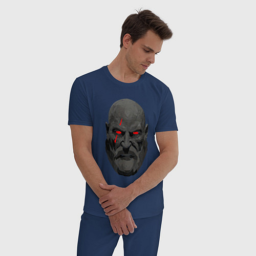 Мужская пижама Kratos ART / Тёмно-синий – фото 3