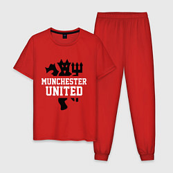 Мужская пижама Манчестер Юнайтед Red Devils