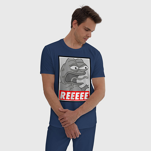 Мужская пижама Pepe trigger / Тёмно-синий – фото 3