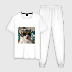 Мужская пижама Мем про кота