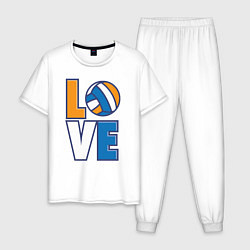 Мужская пижама Love Volleyball