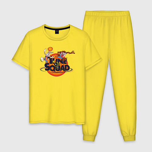 Мужская пижама Tune Squad / Желтый – фото 1