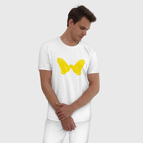 Мужская пижама Wu-Tang Style / Белый – фото 3