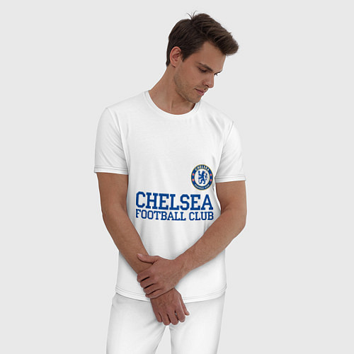 Мужская пижама Chelsea FC: Blue / Белый – фото 3