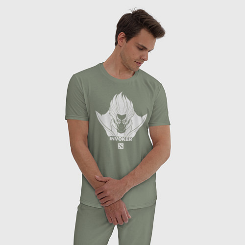 Мужская пижама Invoker из Доты 2 / Авокадо – фото 3