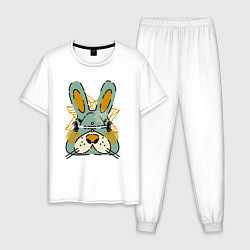Мужская пижама Безумный кролик