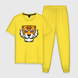 Мужская пижама Забавный Тигр