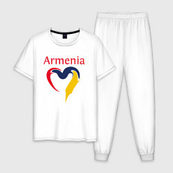 Мужская пижама Armenia Heart