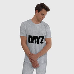 Пижама хлопковая мужская DayZ, цвет: меланж — фото 2
