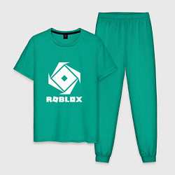 Мужская пижама ROBLOX WHITE LOGO