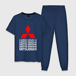 Мужская пижама MITSUBISHI МИЦУБИСИ МИТСУБИСИ МИЦУБИШИ LOGO STYLE